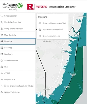 Restoration Explorer: Marsh Explorer & Living Shoreline Tool