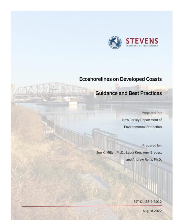 Ecoshorelines on Developed Coasts Guidance and Best Practices report