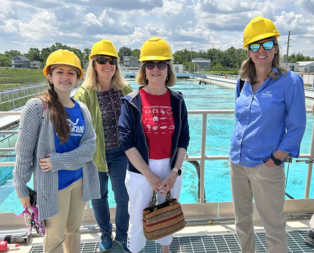 njcrc workgroup members at a site visit